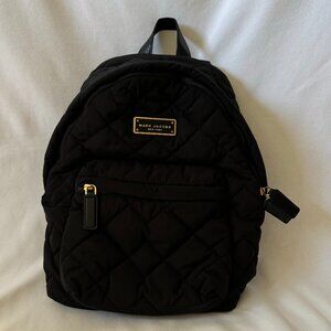 Marc Jacobs quilted Nylon Backpack, Black